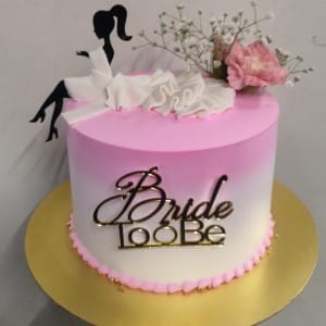 legant Bride-to-Be Custom Cake Hyderabad | Wondercakes.in