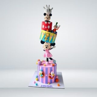 Micky Mouse Theme Anti- Gravity Cake