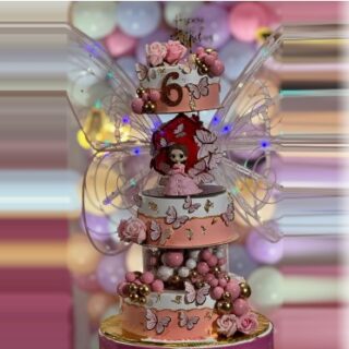 Kinetic Butterfly Wings Cake